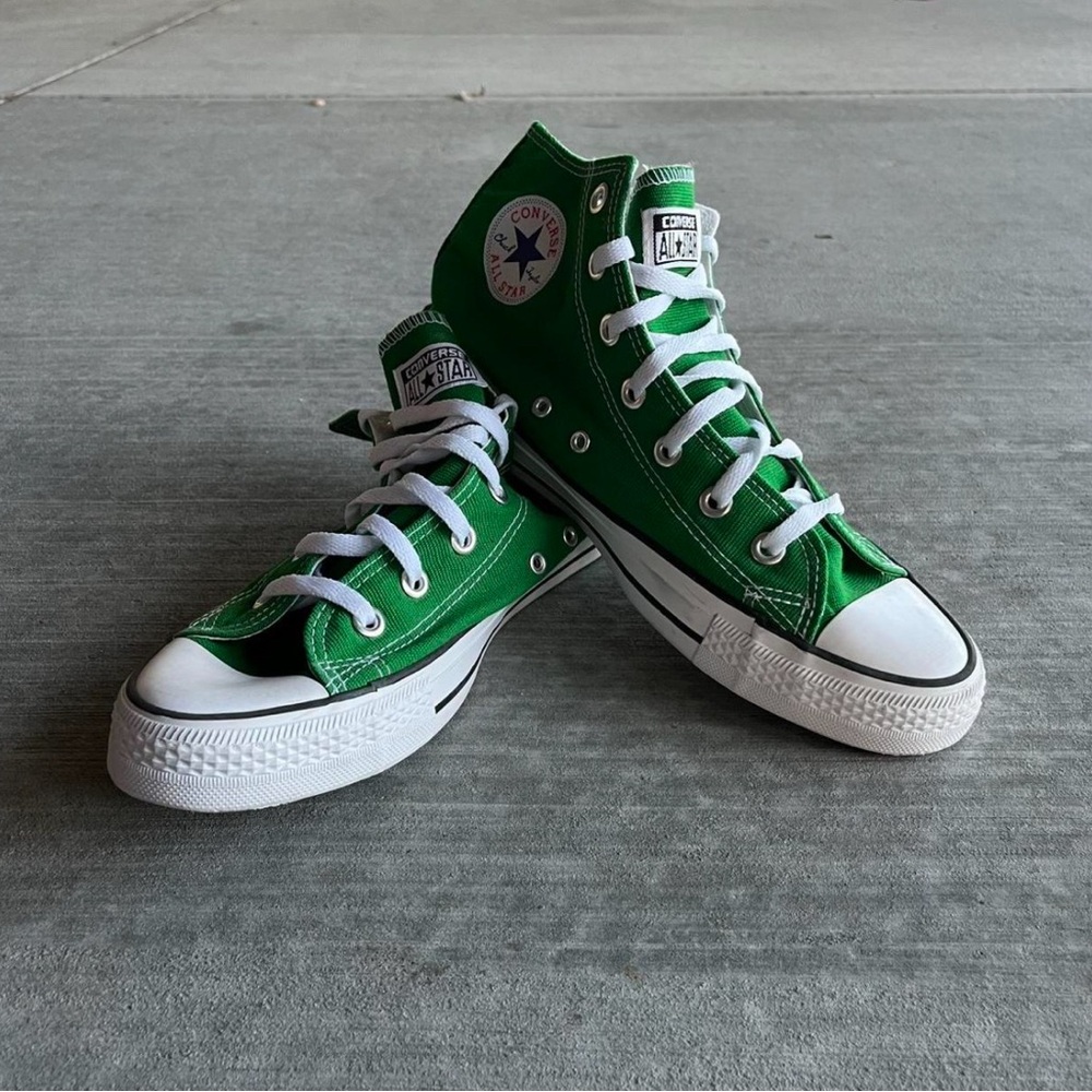 Converse Green High-Tops